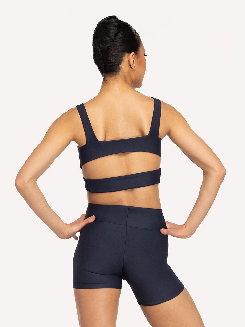 エレベ ダンスウェア ジャッキークロップトップ エクリプス Eleve Dancewear Jackie Crop Top Eclipse RTW