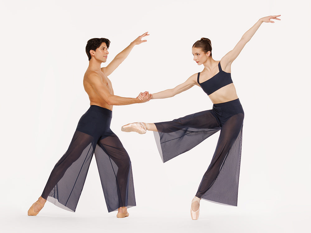 エレベダンスウェア Aラインパンツ エクリプスメッシュ Eleve Dancewear A-Line Pants Eclipse Mesh RTW