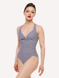 エレベ ダンスウェア テレサレオタード エクリプスストライプ Eleve Dancewear Theresa Leotard Eclipse Stripes RTW