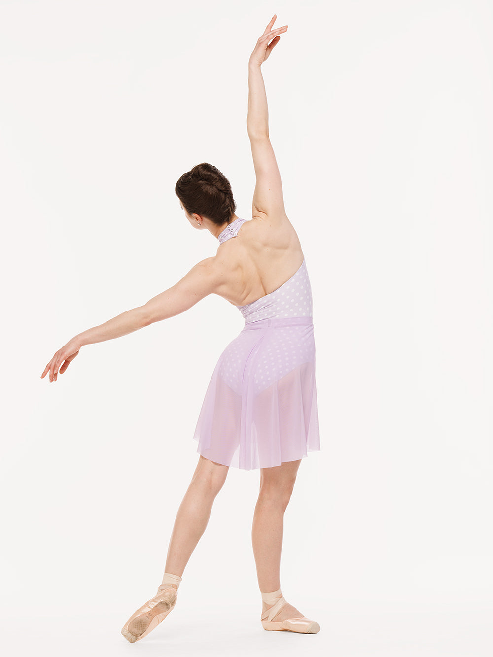 エレベ ダンスウェア バックタックスカート ウィスパー Eleve Dancewear Back Tuck Skirt Whisper Mesh RTW