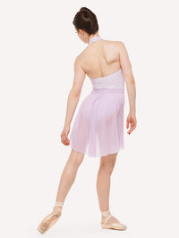 エレベ ダンスウェア バックタックスカート ウィスパー Eleve Dancewear Back Tuck Skirt Whisper Mesh RTW