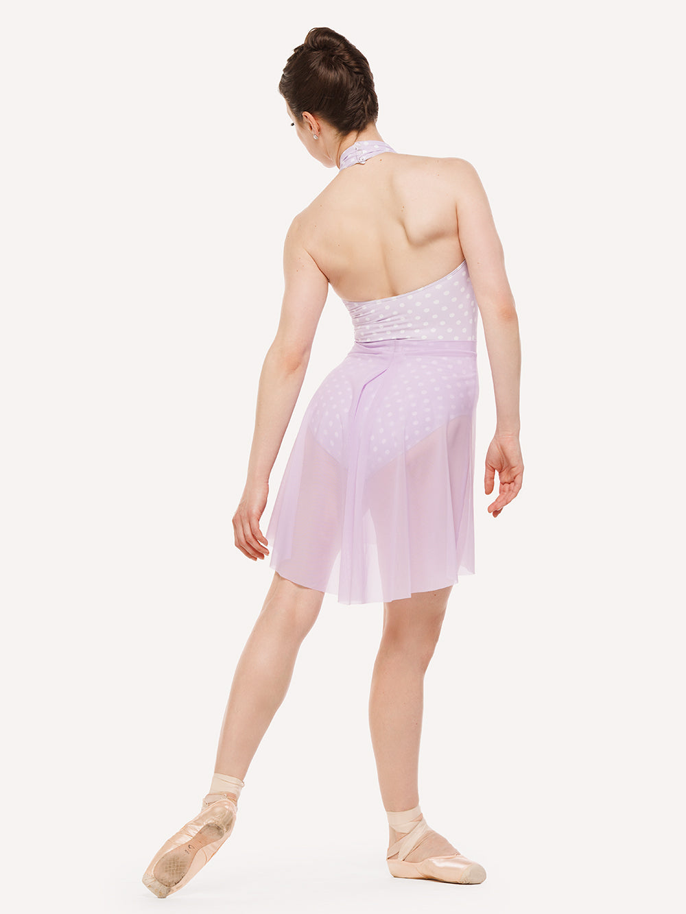 エレベ ダンスウェア バックタックスカート ウィスパー Eleve Dancewear Back Tuck Skirt Whisper Mesh RTW