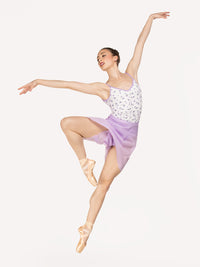 エレベ ダンスウェア バックタックスカート ウィスパー Eleve Dancewear Back Tuck Skirt Whisper Mesh RTW