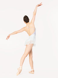 エレベ ダンスウェア ヒップスター スカート パウダーブルー Eleve Dancewear Hipster Skirt Powder Blue RTW