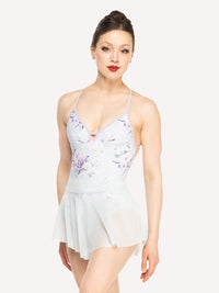 エレベ ダンスウェア ヒップスター スカート パウダーブルー Eleve Dancewear Hipster Skirt Powder Blue RTW