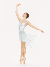エレベ ダンスウェア レイチェル レオタード ムーンリット・ガーデン・ベイビーブルー Eleve Dancewear Mila Leotard Moonlit Garden Baby Blue RTW