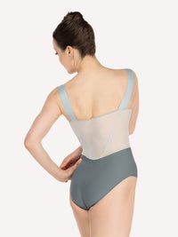 エレベ ダンスウェア レイチェル レオタード ムーンリット・ガーデン・ベイビーブルー Eleve Dancewear Mila Leotard Moonlit Garden Baby Blue RTW