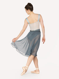 エレベ ダンスウェア レイチェル レオタード ムーンリット・ガーデン・ベイビーブルー Eleve Dancewear Mila Leotard Moonlit Garden Baby Blue RTW