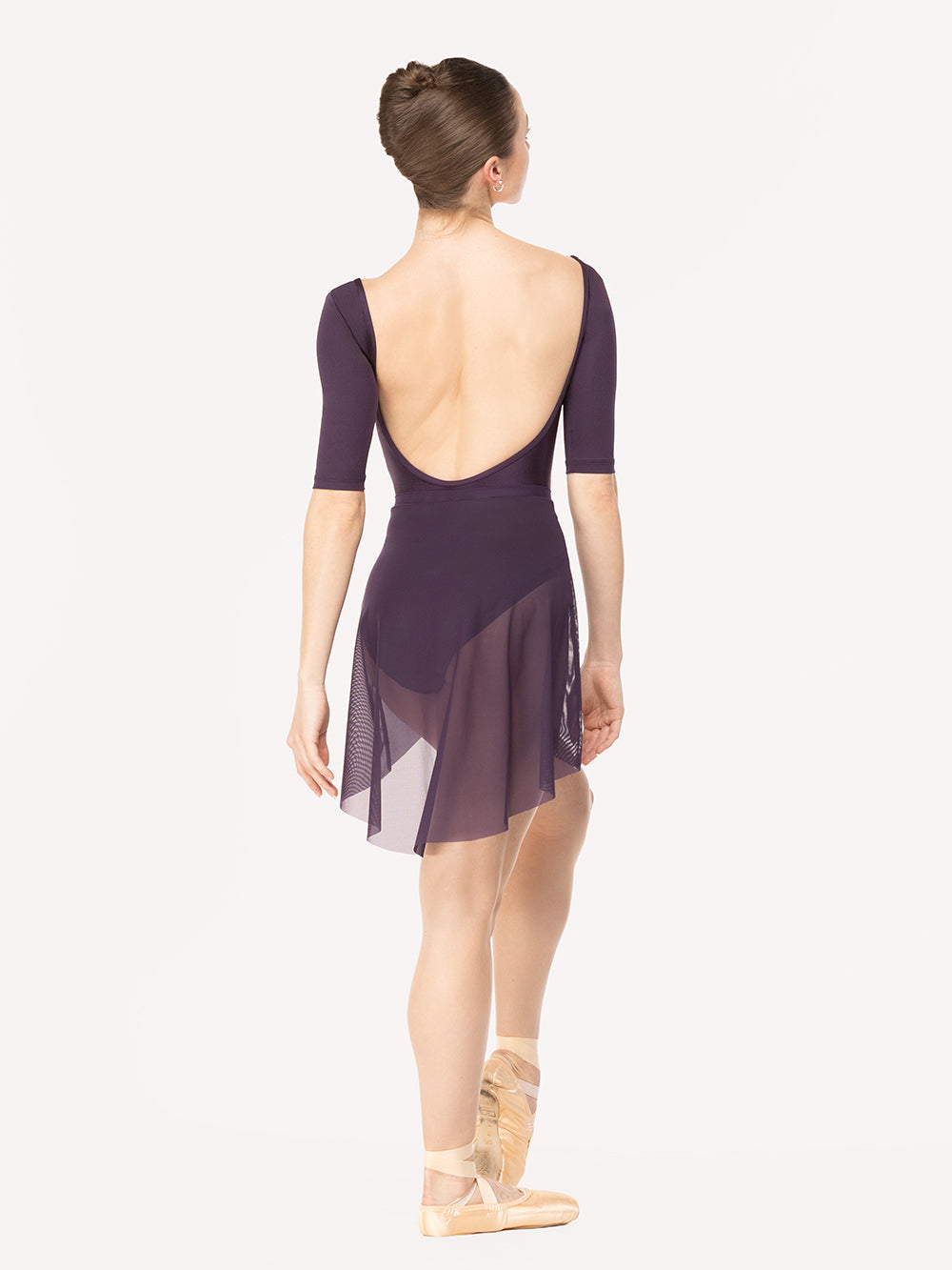 *エレベ ダンスウェア ステラ レオタード Eleve Dancewear Stella Leotard Eggplant RTW