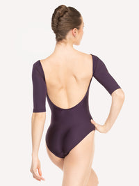 *エレベ ダンスウェア ステラ レオタード Eleve Dancewear Stella Leotard Eggplant RTW