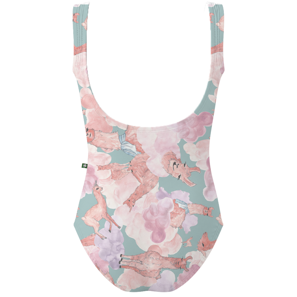 ラッキーレオ Luckyleo Fifi the Llama Kids Crescent Leotard