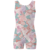ラッキーレオ Luckyleo Fifi the Llama Shine Shorts Unitard