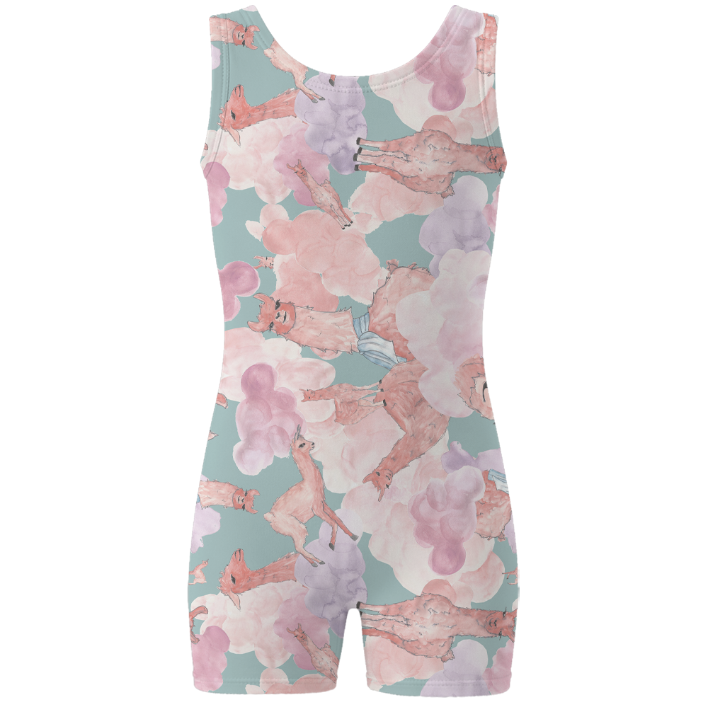 ラッキーレオ Luckyleo Fifi the Llama Shine Shorts Unitard