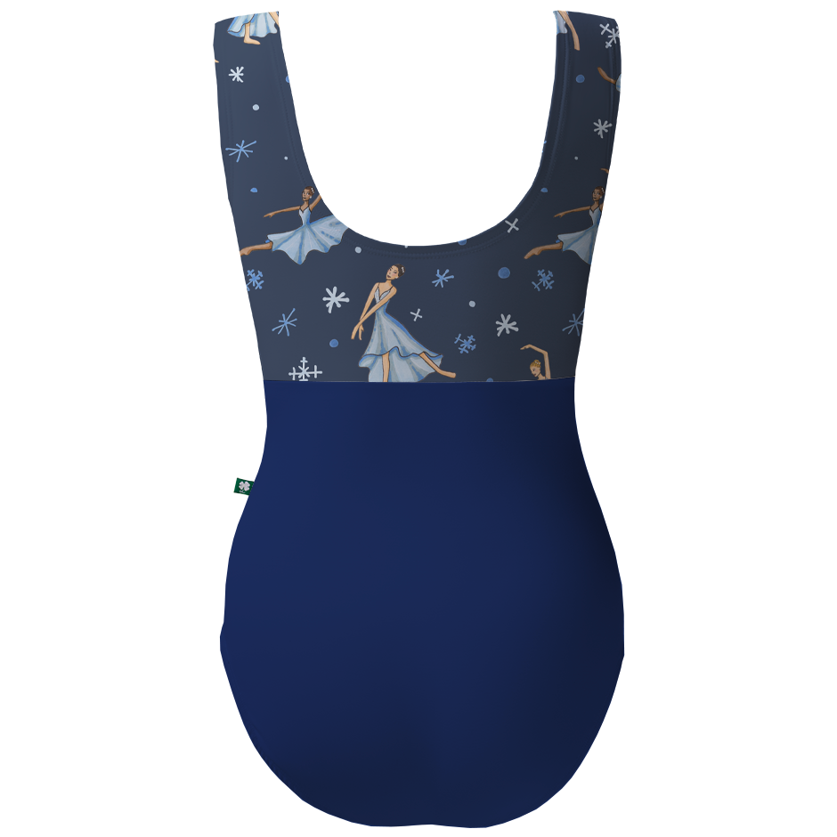 ラッキーレオ タンクレオタード Luckyleo NAVY SNOW SCENE & NAVY FLIGHT