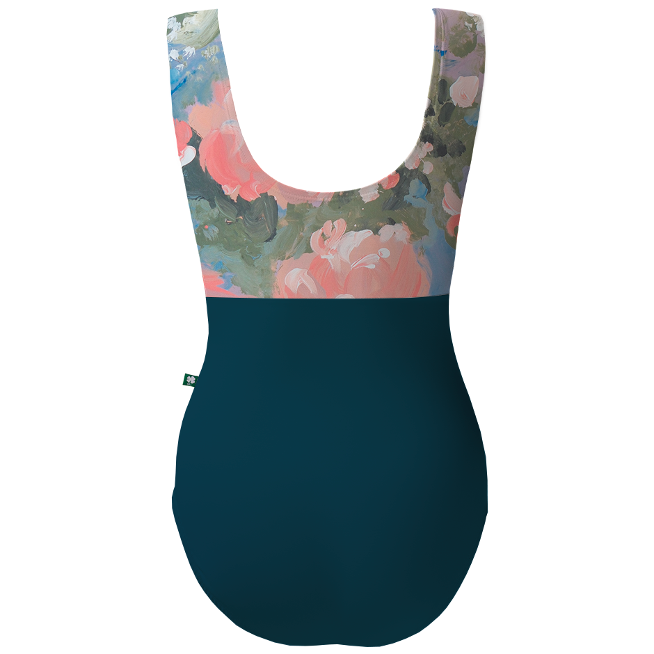 ラッキーレオ タンクレオタード Luckyleo TEAL & WINDSWEPT FLIGHT