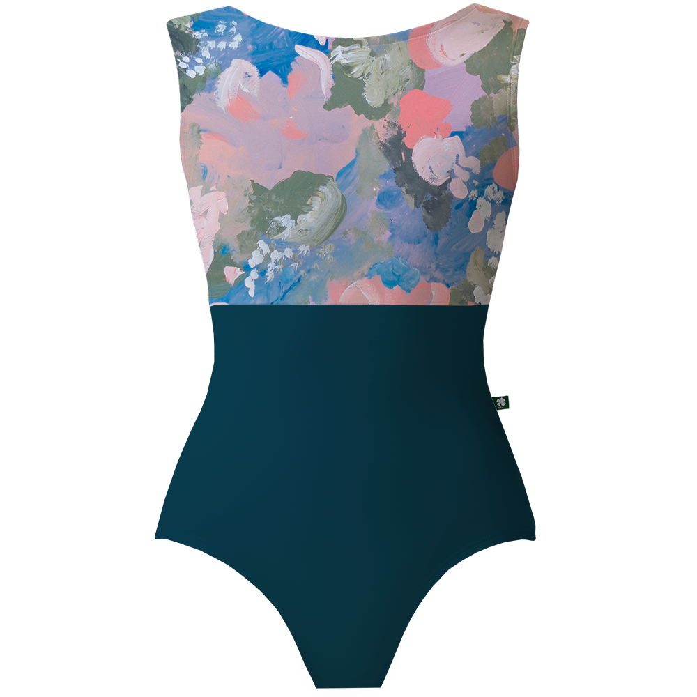 ラッキーレオ タンクレオタード Luckyleo TEAL & WINDSWEPT FLIGHT