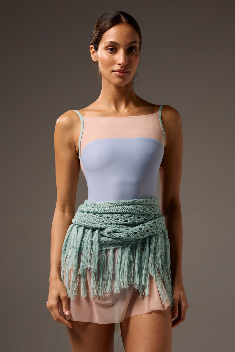 ボディール バレリーナラップ 三角ショール ストール BODILE THE BALLERINA WRAP