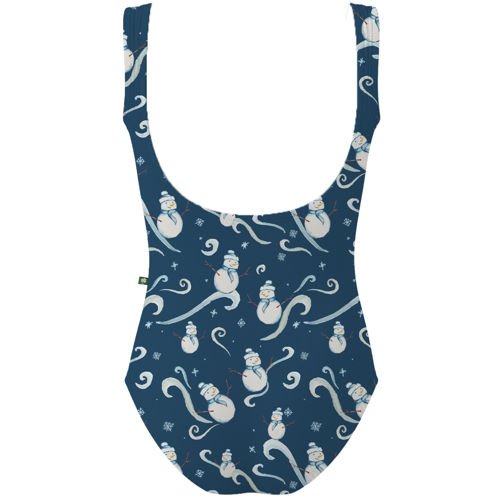 ラッキーレオ Luckyleo Navy Frosty Kids Crescent Leotard