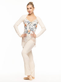 エレベ ダンスウェア シュラグ Eleve Dancewear Shrug Knit Cream RTW