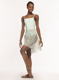 エレベ ダンスウェア ロングハイロースカート Eleve Dancewear Long High-Low Skirt Old Hollywood Mesh RTW