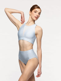 エレベ ダンスウェア ヴィヴィアン・クロップトップ フロスト Eleve Dancewear Vivian Crop Top Frost RTW