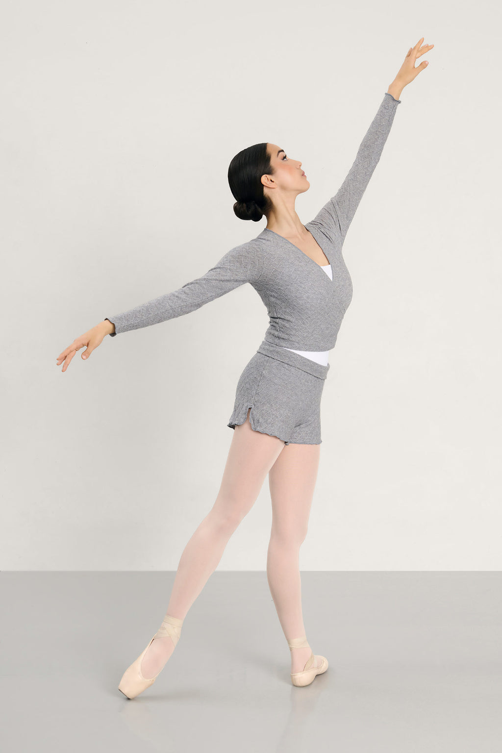 インターメッツォ バレエ ニットショートパンツ ガラ （子供＆大人