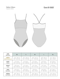 デラロミラノ ガイア レオタード DellaLo' Milano Gaia DI 2018 - Dance Leotard