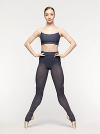 エレベ ダンスウェア Eleve Dancewear Dana High-Rise Briefs Graphite RTW
