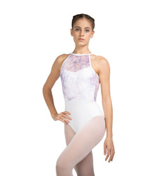 リュリ ハイネックホルター ヘイズチャームレオタード スカーレット【大人】LULLI High Neck Halter Haze Charm Leotard Scarlett