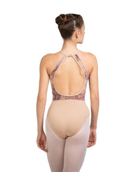 リュリ ハイネックホルター ヘイズチャームレオタード スカーレット【大人】LULLI High Neck Halter Haze Charm Leotard Scarlett