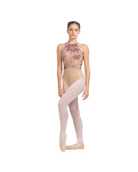 リュリ ハイネックホルター ヘイズチャームレオタード スカーレット【大人】LULLI High Neck Halter Haze Charm Leotard Scarlett