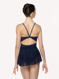 エレベ ダンスウェア マッケンジー レオタード ダークネイビー Eleve Dancewear Mackenzie Leotard Dark Navy RTW