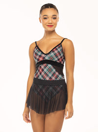 エレベ ダンスウェア ヒップスタースカート ブラック メッシュ （大人＆子供）Eleve Dancewear Hipster Skirt Black Mesh RTW