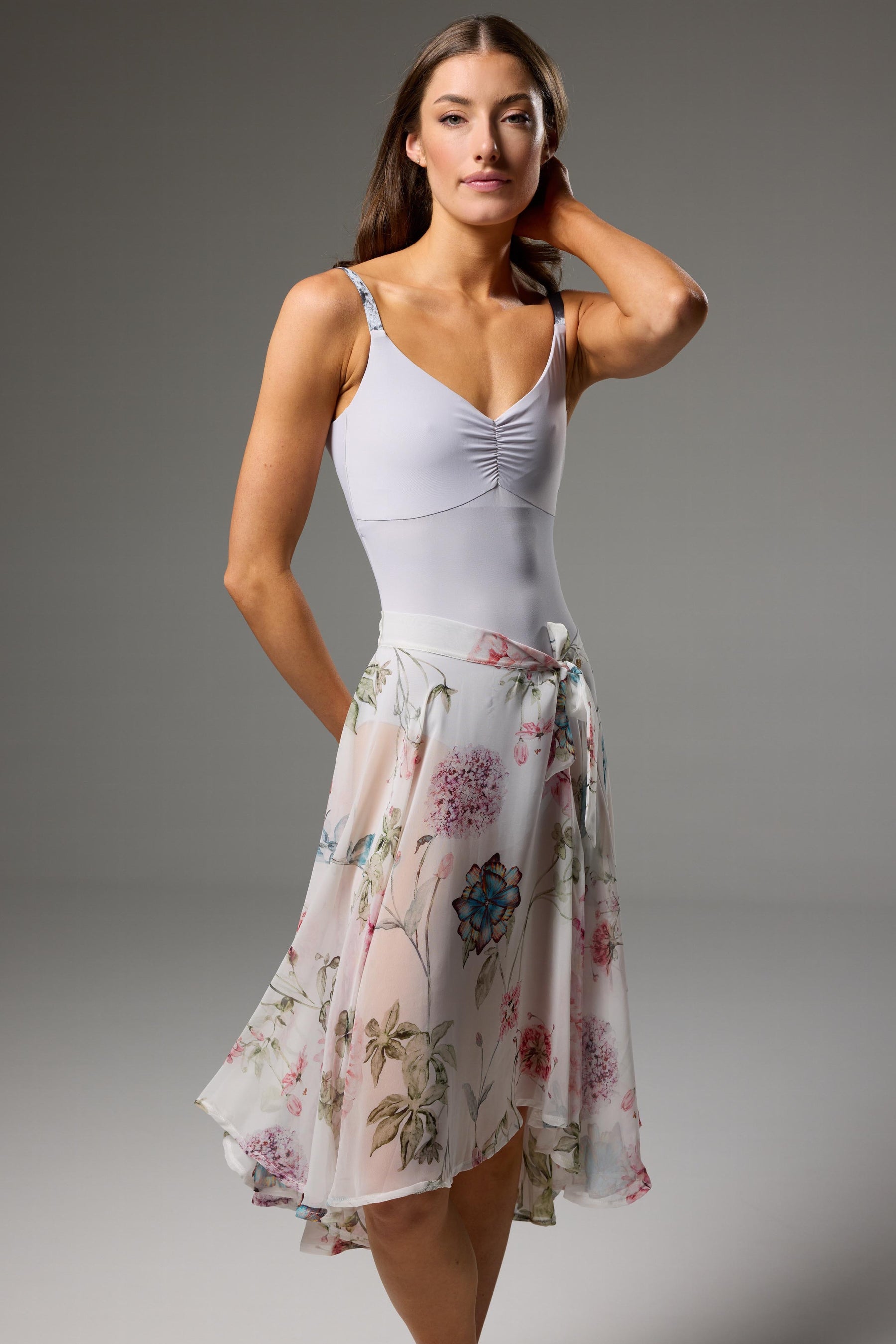 アルゼンティーナ 花柄が綺麗な スカート - スカート