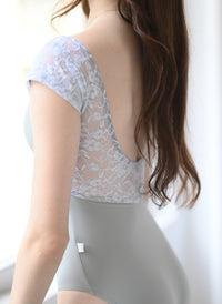 クラスイン キャップスリーブレオタード Class In ASH LACE INSERT LEO