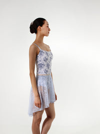 レヴダンス グレイス アンティークレーススカート ラベンダーブルー LEVDANCE grace antique lace skirt LAVENDER BLUE