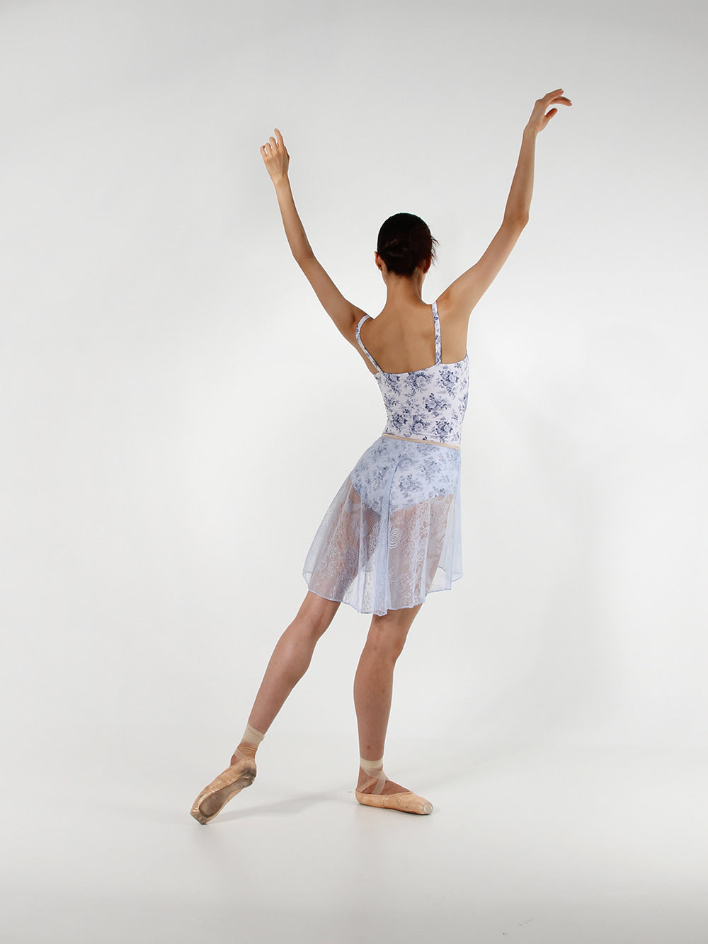 レヴダンス グレイス アンティークレーススカート ラベンダーブルー LEVDANCE grace antique lace skirt LAVENDER BLUE