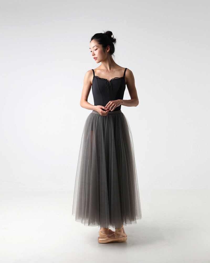 レヴダンス エレイン Aライン チュチュ チャコール LEVDANCE elain A line tutu CHARCOAL