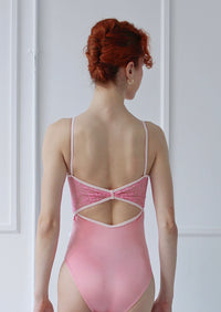 クラスイン キャミソールレオタード Class In BABY PINK LACE INSERT BACK CAMI