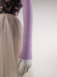 レヴダンス エール ベーシックシュラグ LEVDANCE aile basic shrug LAVENDER