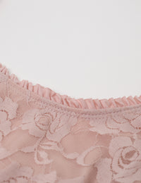 レヴダンス オリビアレースレオタード ピンク LEVDANCE olivia lace leotard PINK