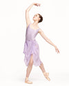 *エレベ ダンスウェア シフォン・リハーサル・スカート Eleve Dancewear Chiffon Rehearsal Skirt Iced Lilac RTW