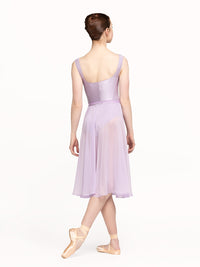 *エレベ ダンスウェア シフォン・リハーサル・スカート Eleve Dancewear Chiffon Rehearsal Skirt Iced Lilac RTW