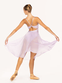 エレベ ダンスウェア マッケンジー レオタード Eleve Dancewear Mackenzie Leotard Iced Lilac Crushed Velvet RTW