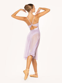 *エレベ ダンスウェア シフォン・リハーサル・スカート Eleve Dancewear Chiffon Rehearsal Skirt Iced Lilac RTW