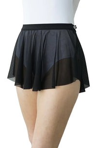 Jule Dancewear Meshie Skirt: Black ジュールダンスウェア メッシースカート ブラック