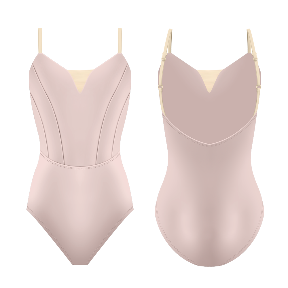 ダンスドパリ レオタード Danse de Paris Chloe Ballet Pink