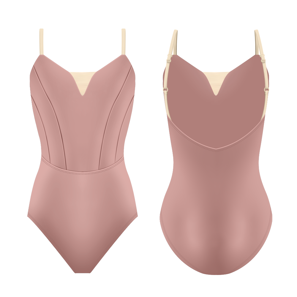 ダンスドパリ レオタード Danse de Paris Chloe Blush