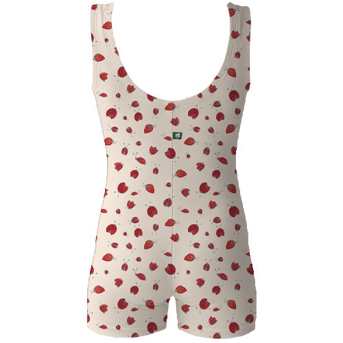 ラッキーレオ Luckyleo Ladybug Shine Shorts Unitard
