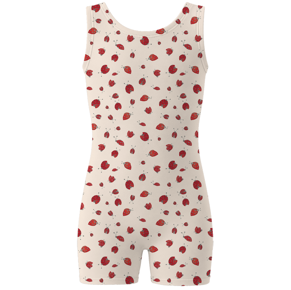 ラッキーレオ Luckyleo Ladybug Shine Shorts Unitard